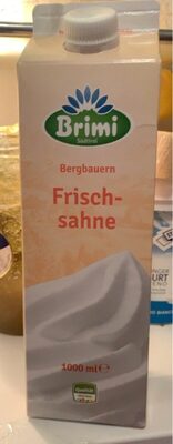 Frischsahne front packaging