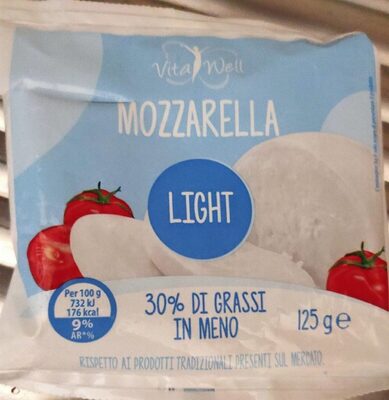 Mozzarella front packaging