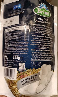 Mozzarelline di latte fieno