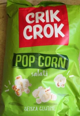Pop corn front packaging
