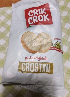 crostini gusto originale front packaging