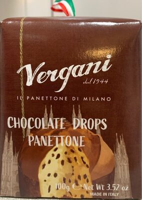Chocolate drops panettone