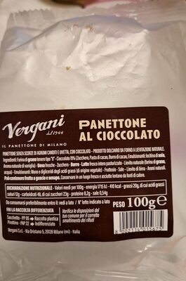 Panettone al cioccolato
