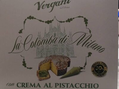 Colomba artigianale con crema al pistacchio