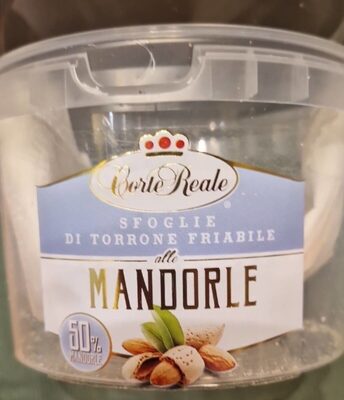 Torrone friabile alle Mandorle
