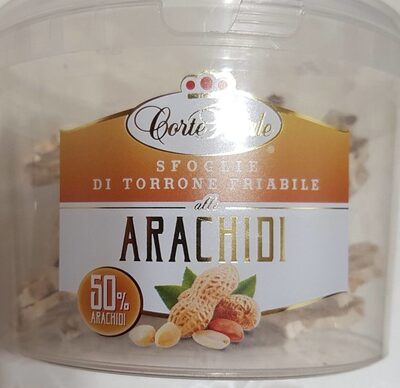 Sfoglie di torrone friabile