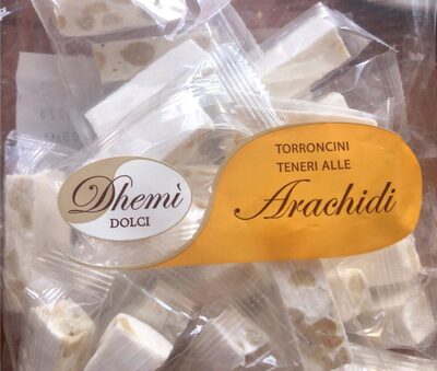 Torroncini teneri alle arachidi