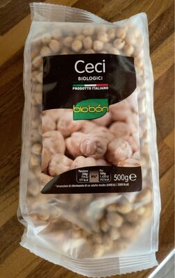 Ceci biologici front packaging