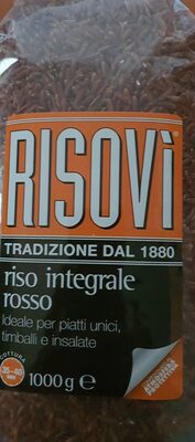 Riso integrale rosso