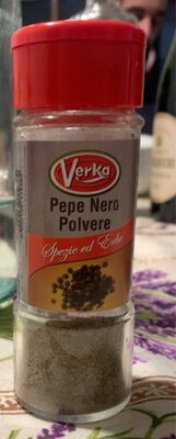 Pepe nero polvere