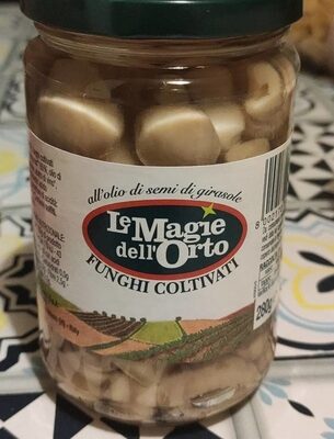 Funghi coltivati front packaging