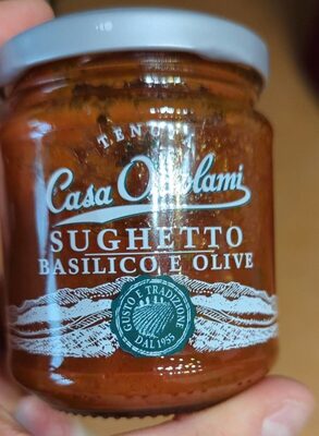 Sughetto basilico e olive