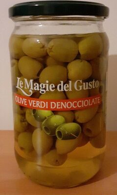 Olive verdi denocciolate