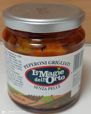 Peperoni grigliati senza pelle