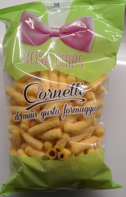 Rosa Chips Cornetti di mais gusto formaggio