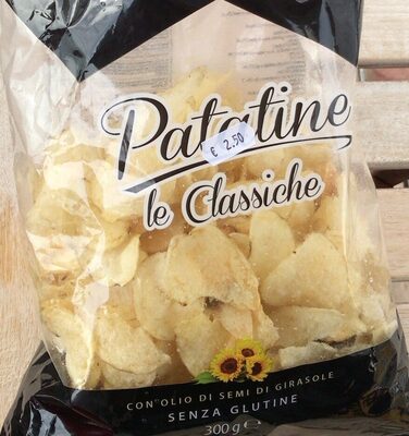 Patatine front packaging