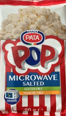 Pop corn front packaging