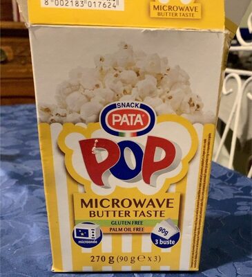 Pop microwave butter taste