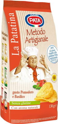 Patatine artigianali Pomodoro e basilico