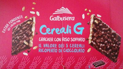 Crackers ricoperti di cioccolato fondente