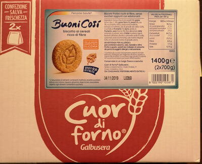 Crema al cocco front packaging