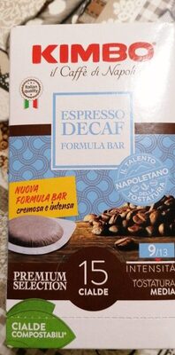 Cialde espresso decaf