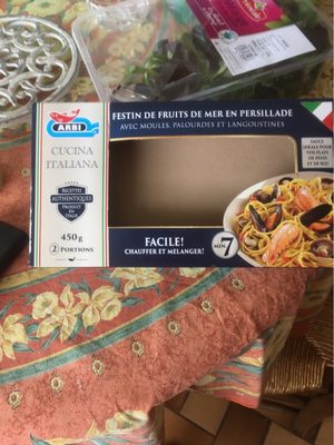 Festin de fruits de mer en persillade