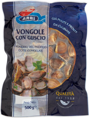 Vongole con guscio