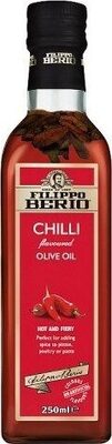 Chilli Flavoured Olive Oil front packaging