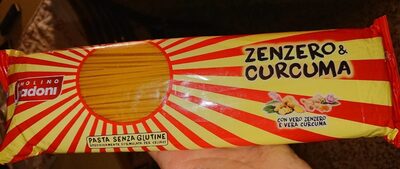 Spaghetti zenzero e curcuma molino spadoni