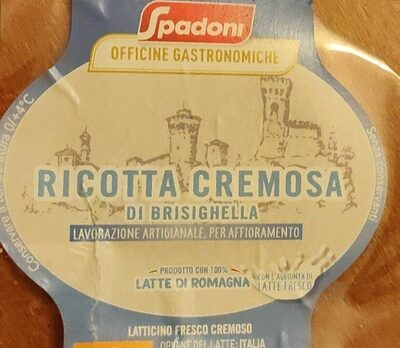 Ricotta Cremosa di Brisighella front packaging