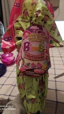 Uovo al latte finissimo front packaging