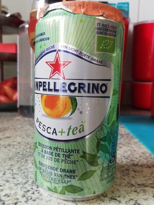 Sanpellegrino pesca et tea