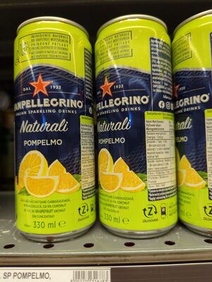 Naturali Pomelo Sparkling Drink front packaging