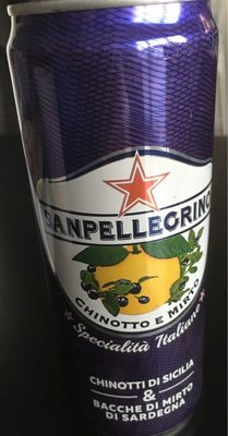 Sanpellegrino-chinotto With Myrtle-330ml-italy front packaging