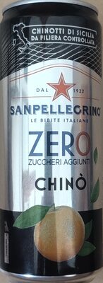 Chinò zero zuccheri aggiunti front packaging