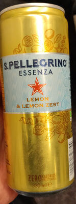 S.Pellegrino Lemon & Lemon zest