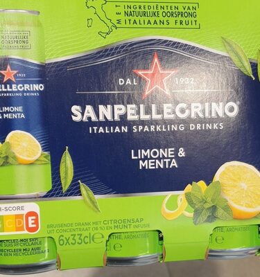 San Pellegrino Limone & Menta 6*33cL