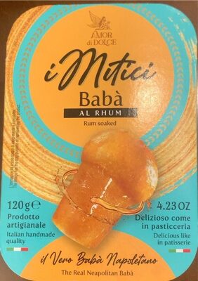 I Mitici Babà al Rhum front packaging