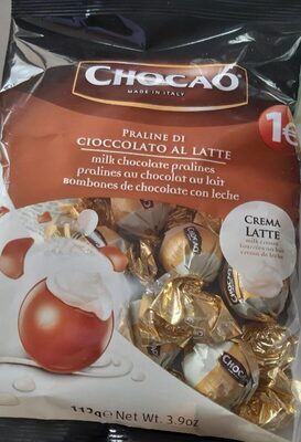 Bombones de chocolate y leche