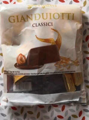 Gianduiotti front packaging