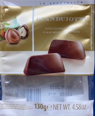 Gianduiotti front packaging