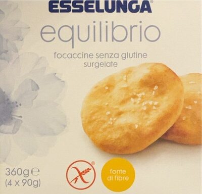 Focaccine senza glutine front packaging