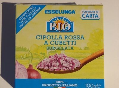 Cipolla rossa a cubetti