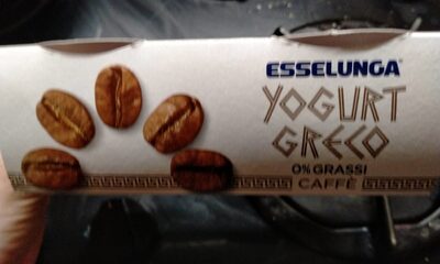 Yogurt Greco 0% Caffè front packaging