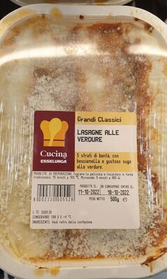 Lasagne alle verdure