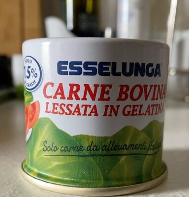 Esselung carne bovina in gelatina