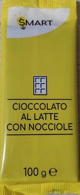 Cioccolato al latte con nocciole
