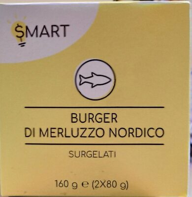 BURGER DI MERLUZZO NORDICO