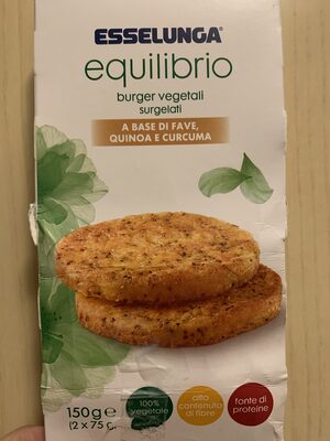 Burger vegetali fave quinoa e curcuma